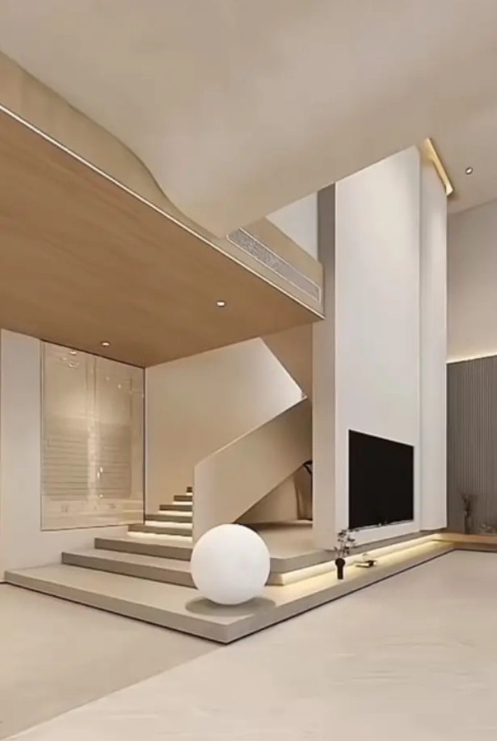 专业制作混凝土堆积悬浮弧形旋转楼梯